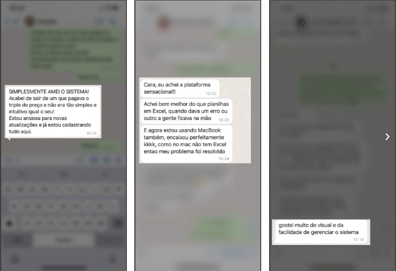 Testemunho de cliente IA para Lojistas